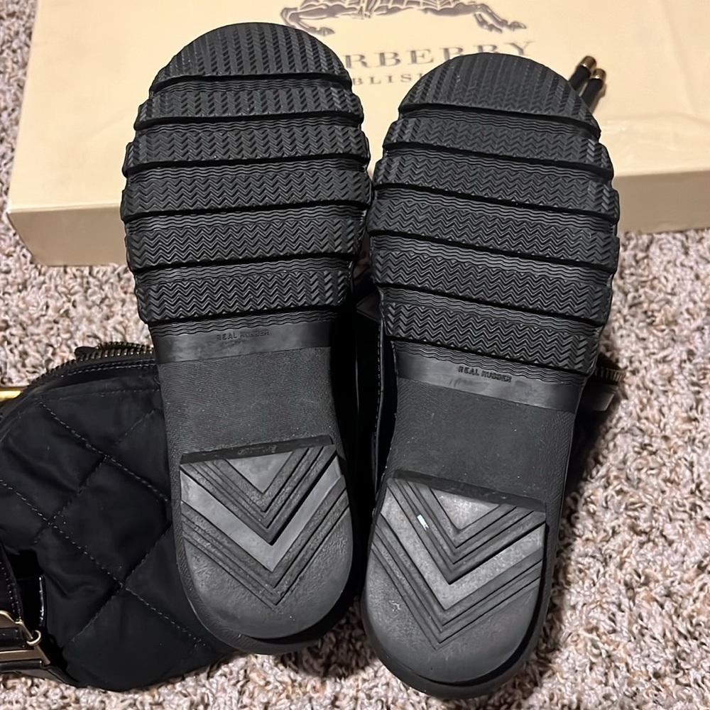 Burberry Parka Rolle Weather Boots - Picture 3 of 6